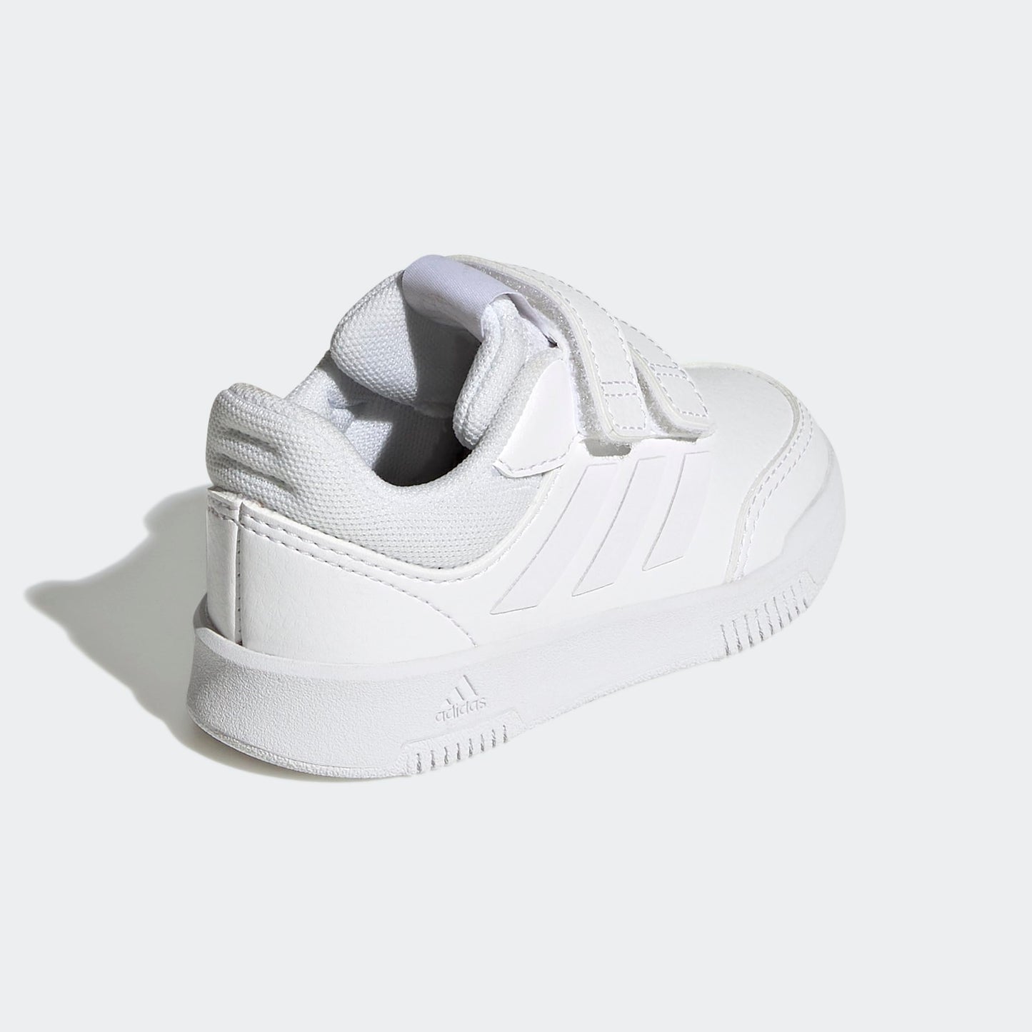 Unisex Kinder Laufschuhe mit Klettverschluss, Weiß/Grau, Größe 24 EU
