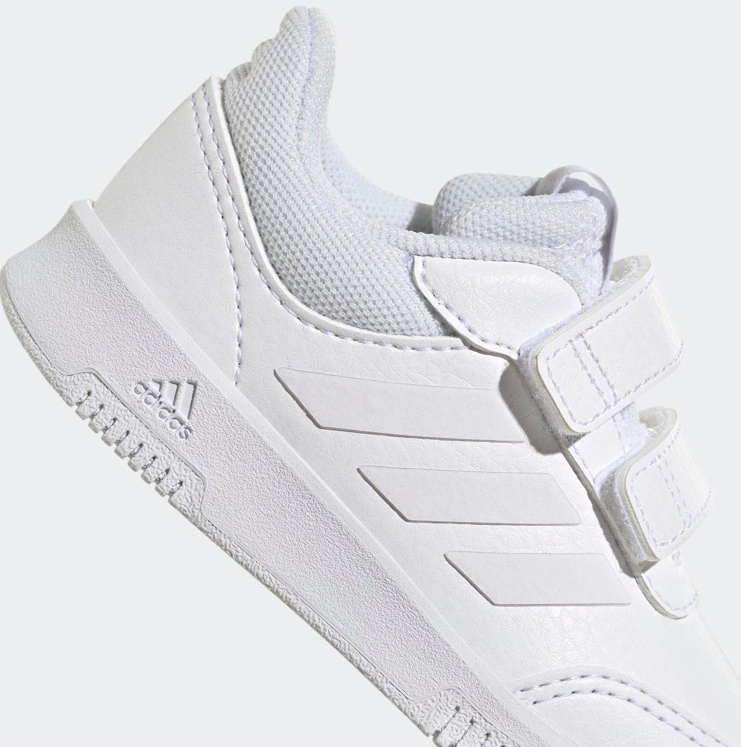 Unisex Kinder Laufschuhe mit Klettverschluss, Weiß/Grau, Größe 24 EU